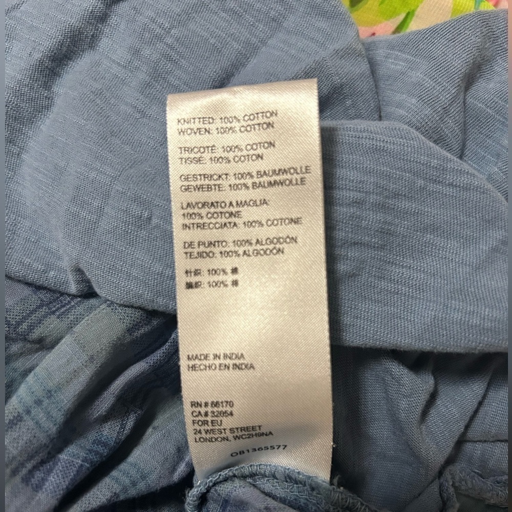 Anthropologie Pilcro Oversized Solid Front/Plaid Back Small‎ - Picture 2 of 6